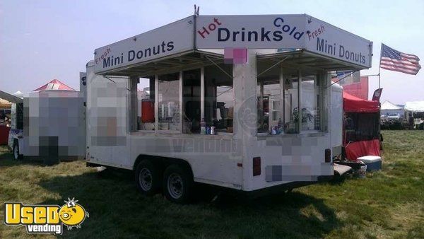 1997 - Wells Cargo 8' x 16' Food Concession Trailer