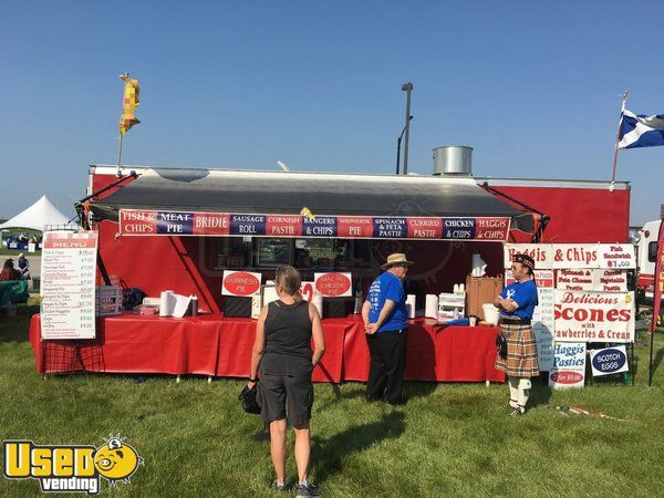 Turnkey 2014 Wells Cargo 8' x 27' Used Food Concession Trailer