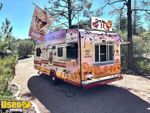CUTE Eye Catching 2017 Donut Concession Trailer Coffee Ice Cream Food Trailer