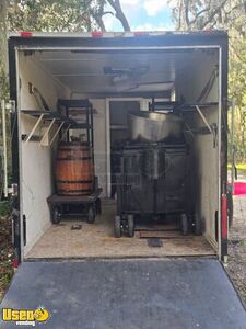 Turnkey Business 2010 Cargo Craft 8' x 16' Kettle Corn Roasting Concession Trailer