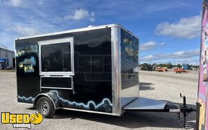 2025 7' x 12' Food Concession Trailer Mobile Vending Unit