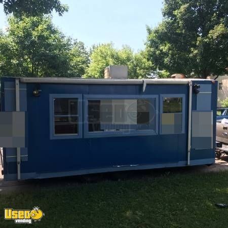 7' x 18' Food Concession Trailer