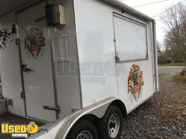 8.5' x 20' Food Concession Trailer with Porch