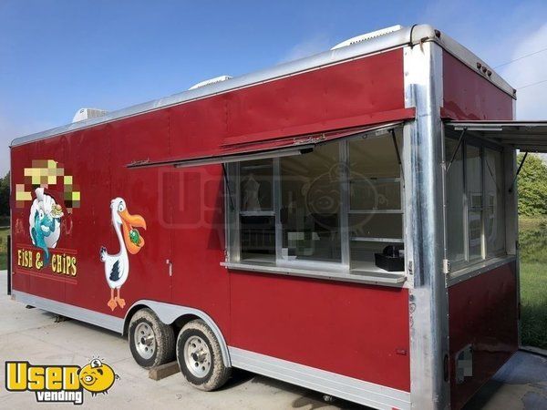 8' x 24' Food Concession Trailer