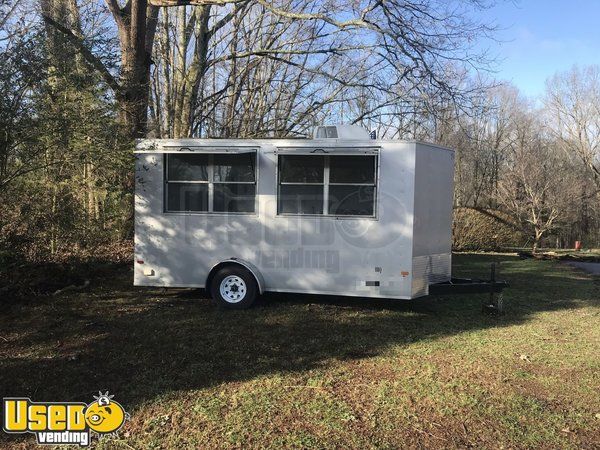 2012 - 8' x 17' Concession Trailer with Smoker