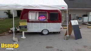 Vintage 1973 - 6.5' x 13' VW Love Bug Camper Coffee / Soda Concession Trailer