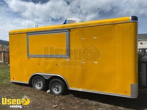 2018 - 8' x 16' Food Concession Trailer with Pro-Fire Suppression