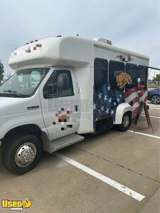 Well-Maintained 2008 21' Ford E350 All-Purpose Food Truck Mobile Food Unit