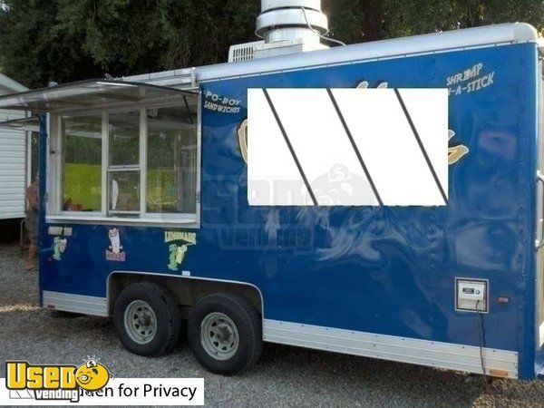 2001 - 16' x 8' Wells Cargo Concession Trailer