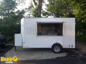 Never Used 2020 - 6' x 12' V-Nose Mobile Food-Kitchen Concession Trailer