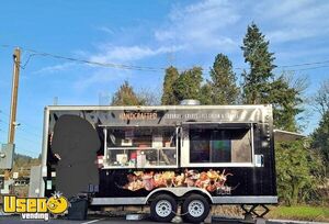 Registered 20' Class 4 Mobile Kitchen Vending Unit / Food Concession Trailer
