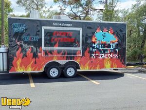 Like-New - 2018 8.5' x 24' Lark Food Concession Trailer with Pro-Fire Suppression