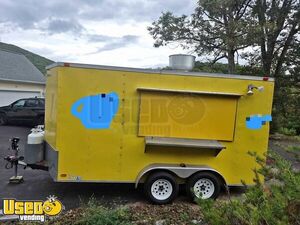 Well Equipped - 2013 14' Kitchen Food Concession Trailer with Fire Suppression System