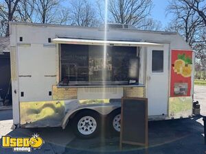 Clean - 7' x 14' Food Concession Trailer Mobile Vending Unit