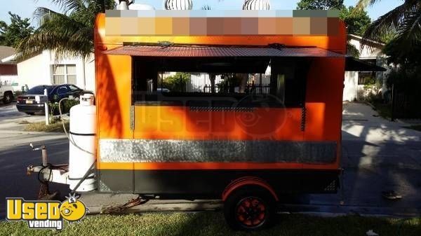 6' x 13' Custom Food Concession Trailer