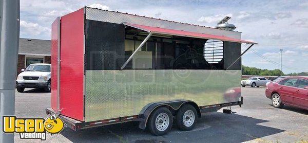 2014 - 6' x 18' Food Concession Trailer