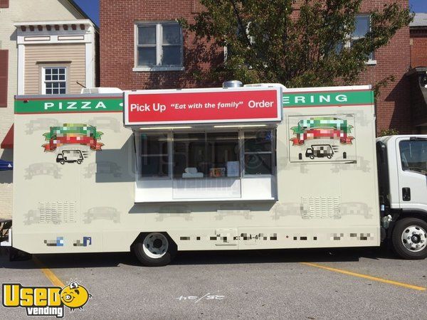 2016 Isuzu NPR HD LOADED TURNKEY Pizza Catering Truck