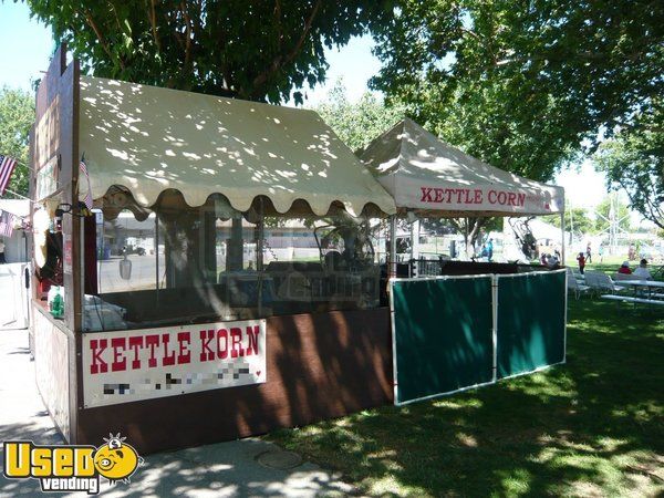 Successful Turnkey Kettle Corn Business with a 6' x 12' Wells Cargo Trailer