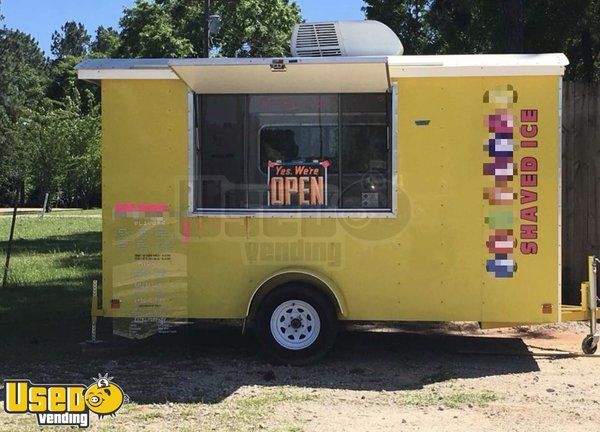 2015 6' x 12' Sno-Pro Snowball Shaved Ice Concession Trailer