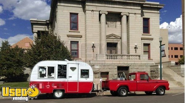 Vintage 1965 Winnebago 7' x 14' Coffee Concession Trailer