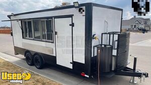 Very Lightly Used 2021 - 8' x 18' Mobile Kitchen Food Trailer