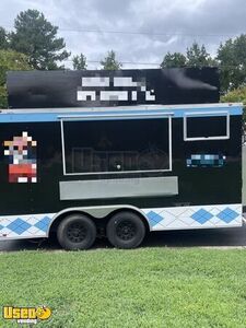 2019 8' x 14' Eagle Cargo Catering Trailer with Fire Suppression System | Concession Trailer