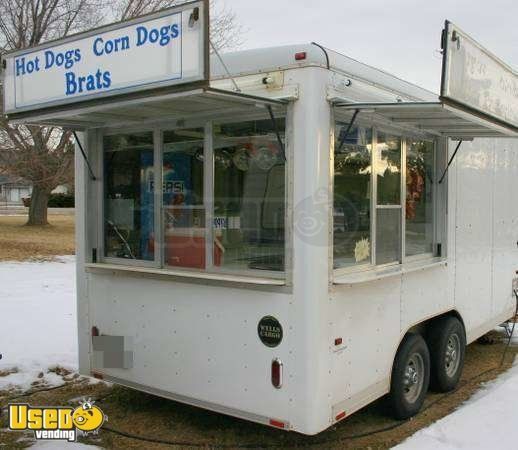 2004 - 16' x 8' Wells Cargo Concession Trailer