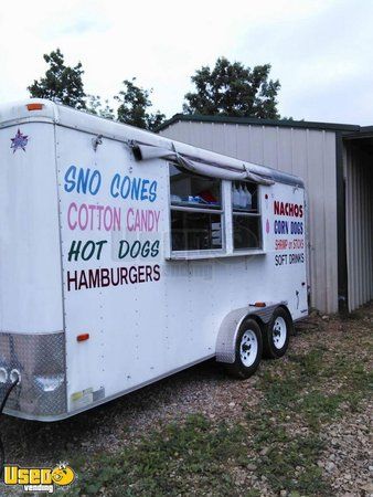 Used 18' Concession Trailer