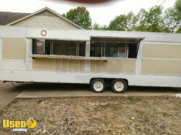 10' x 26' Extra Long Concession Trailer