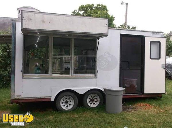 8' x 16' Food Concession Trailer