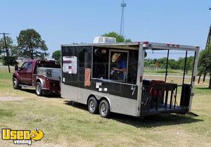 2016 - 20' Freedom Mobile Barbecue Trailer with Back Porch