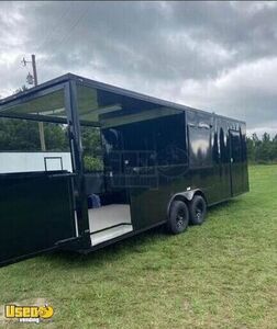 New - 2022 8.5' x 24' Concession Trailer with Porch | Mobile Food Unit