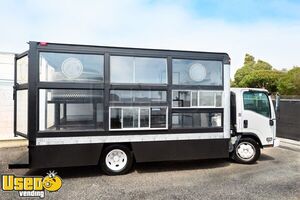 2010 Isuzu NQR Custom Glass Wood-Fired Pizza Truck with HCD Insignia