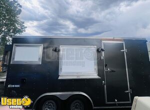 2020 8' x 16' Kitchen Food Concession Trailer with Pro Fire System
