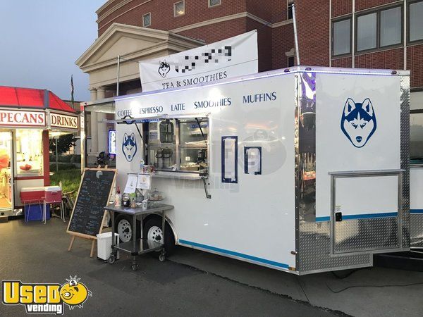 2018 - 10' x 18' Coffee Concession Trailer with Porch