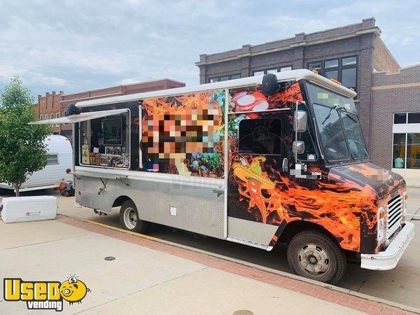 Used Stepvan Kitchen Food Truck with 1994 Dodge Ram Cargo Van