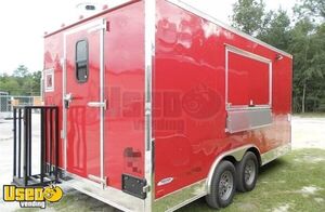 2020 Freedom 8.5' x 16' Commercial Mobile Kitchen / Food Concession Trailer