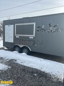 Like New Custom Built - 2019 8.5' x 18' Mobile Kitchen High Quality Food Concession Trailer