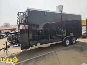 NEW - 2024 Kitchen Food Trailer with Fire Suppression System | Concession Trailer