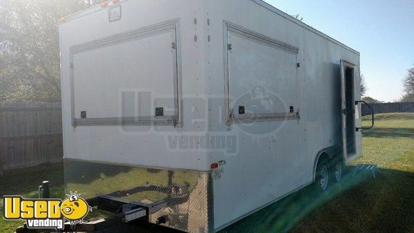 8.5' x 20' Cargo Craft Concession Trailer with Bathroom