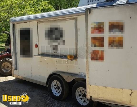 8' x 16' Food Concession Trailer