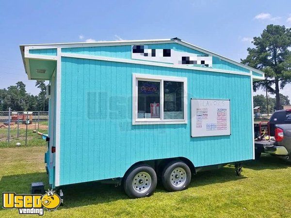 Turnkey Custom Snowball Stand Concession Trailer