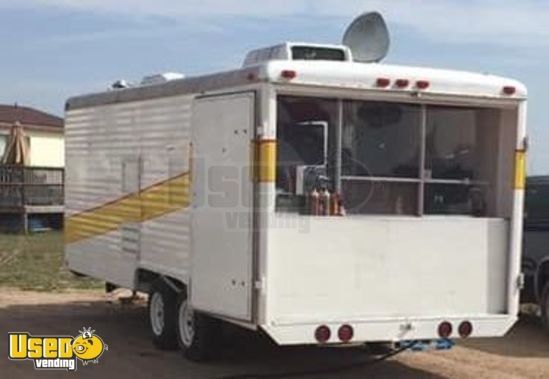 Ready for Business 7' x 20' Food Concession Trailer / Used Mobile Food Unit