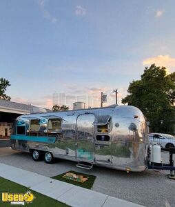 Vintage 1977 Airstream Sovereign 9' x 28' Food Trailer w/ Lightly Used 2021 Kitchen