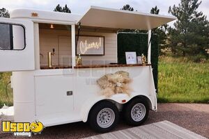 Recently Renovated Horse Trailer Concession Conversion | Mobile Bar Trailer