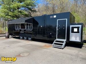 NEW NEVER USED 2023 8' x 34' Mobile Kitchen Food Concession Trailer w/ Fire Suppression