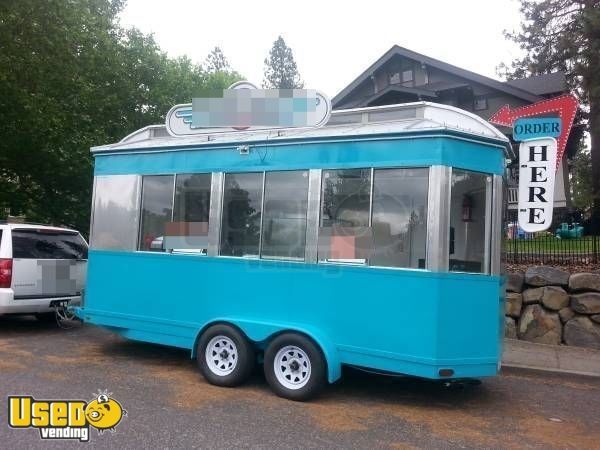 2015 - 8' x 18' Ice Cream Concession Trailer