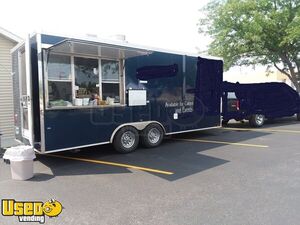 2018 WorldWide 8.6' x 20' Kitchen Concession Trailer with Pro Fire Suppression