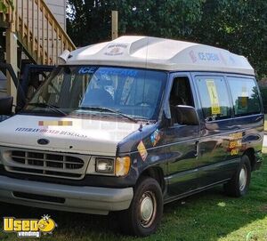 Ford Club Wagon Ice Cream Truck / Used Mobile Ice Cream Store on Wheels