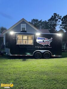 Like-New - 2021 8' x 16' Kitchen Food Concession Trailer | Mobile Food Unit